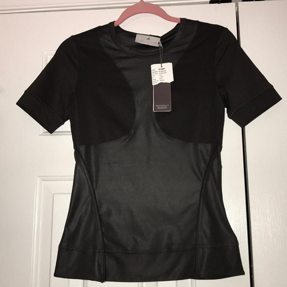 Adidas Stella McCartney Gray sweat top NWT
